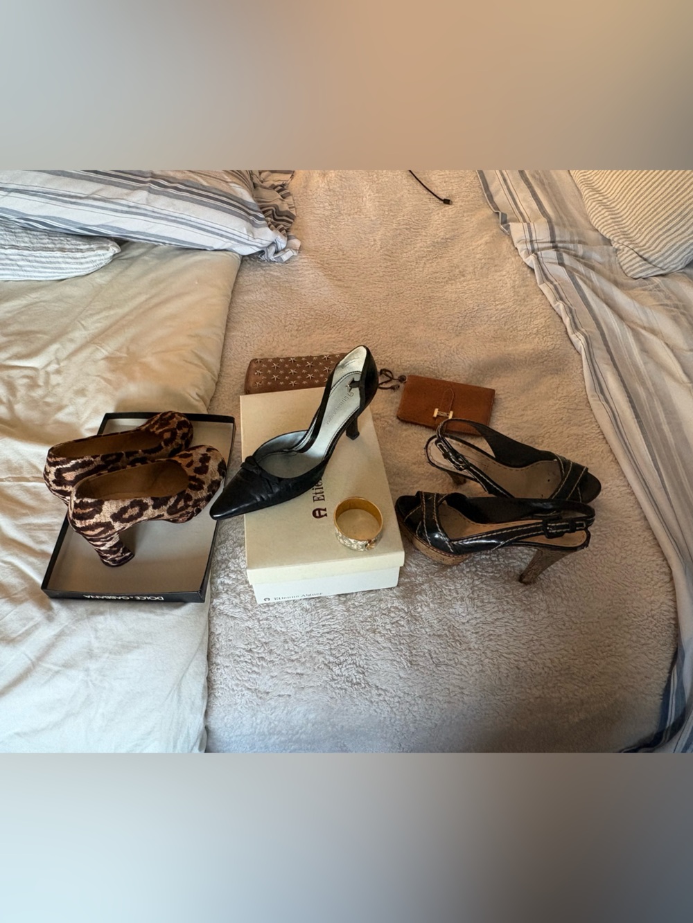 Women's designer brand lot shoes/wallets  etc